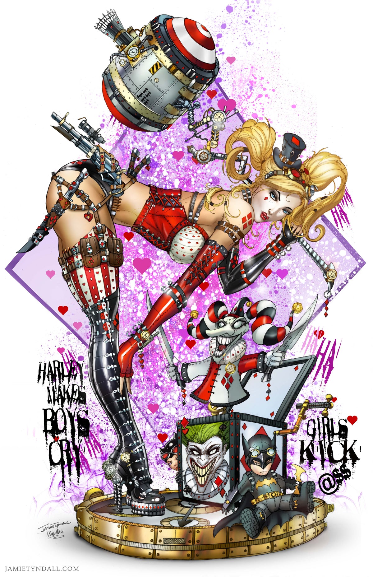 Harley Party Print