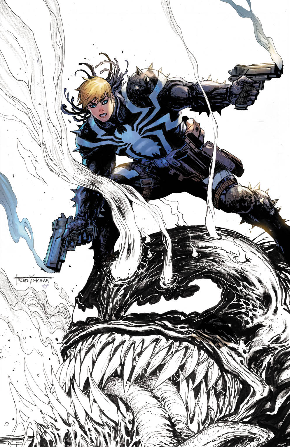 Venom #29 Unknown Comics Tyler Kirkham Exclusive Secret Color Splash Virgin Var