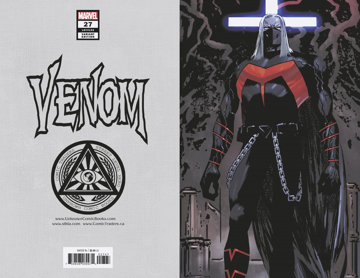 VENOM #27 UNKNOWN COMICS EXCLUSIVE 3RD PTG VIRGIN VAR (10/07/2020)