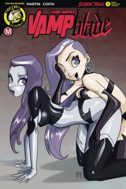 Vampblade: Season 3 #1 – Dan Mendoza Artist Variant Cover, Limited to 1000 (Action Lab, 2018)
