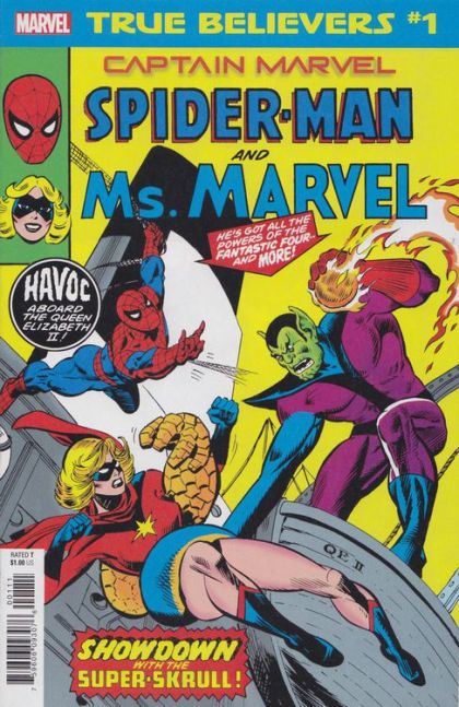 True Believers: Captain Marvel Spider-man & Ms Marvel #1 – True Believers (Marvel, 2019)