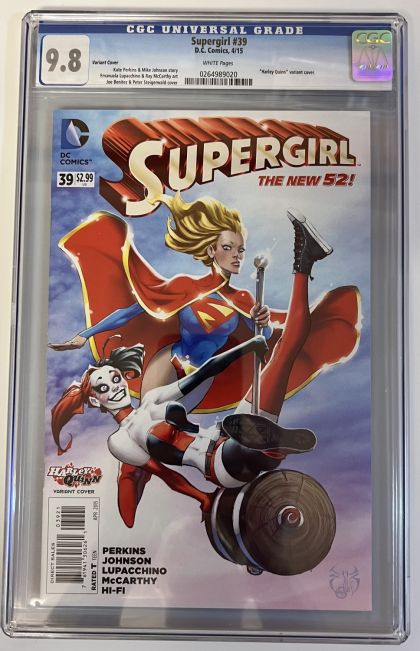 Supergirl Vol. 6 #39 – Harley Quinn Variant (DC, 2015) CGC 9.8