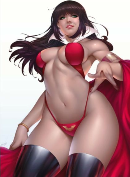 Vampirella Vol. 6 #24 – Joe Rock Comics/John Vasquez Virgin Exclusive (Dynamite Entertainment, 2021)
