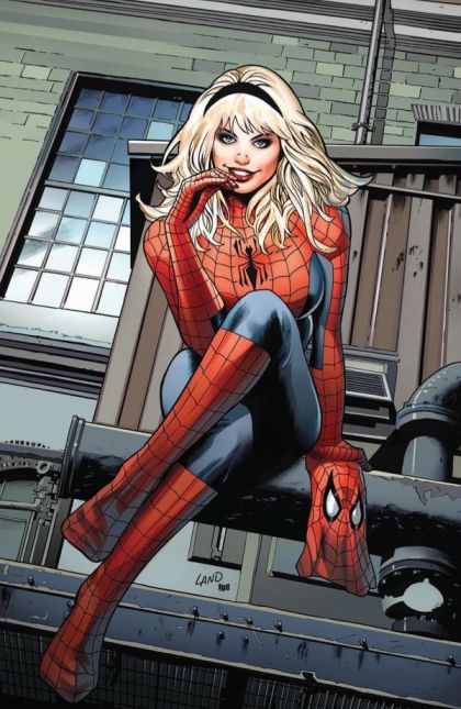 Spider-Gwen: Gwenverse #4 – Greg Land Virgin Variant (Marvel, 2022)