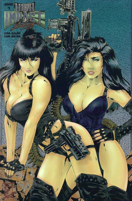 Double Impact Vol. 1 #1 – Chromium Cover (High Impact, 1995)