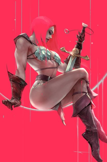 Savage Red Sonja #1 – Ivan Tao Exclusive Variant (Dynamite Entertainment, 2023)