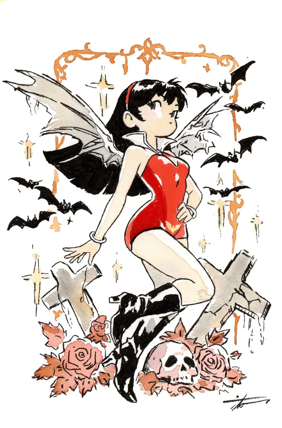 Vampirella #7 - ITO (Kawaii Style) Big Dex Exclusive Variants LTD 500 (PRE-ORDER)