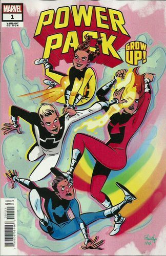 Power Pack: Grow Up! #1 – Charretier Var (Marvel, 2019)