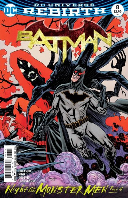Batman Vol. 3 #8 – Regular Yanick Paquette Cover (DC, 2016)