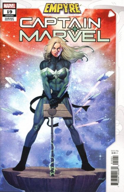 Captain Marvel Vol. 11 #19 – Variant Ariel Olivetti Cover (Marvel, 2020)