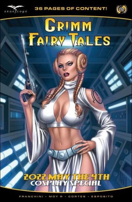 Grimm Fairy Tales Presents: 2022 May 4th Cosplay Pinup Special #1 – Alfredo Reyes Regular (Zenescope Ent., 2022)