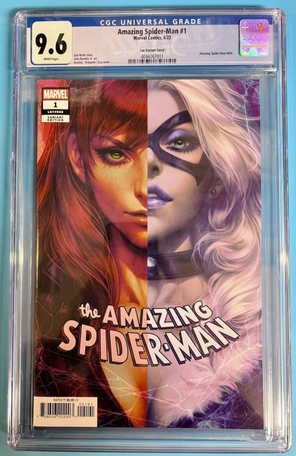 The Amazing Spider-Man Vol. 6 #1 – Artgerm Variant (Marvel, 2022) CGC 9.6