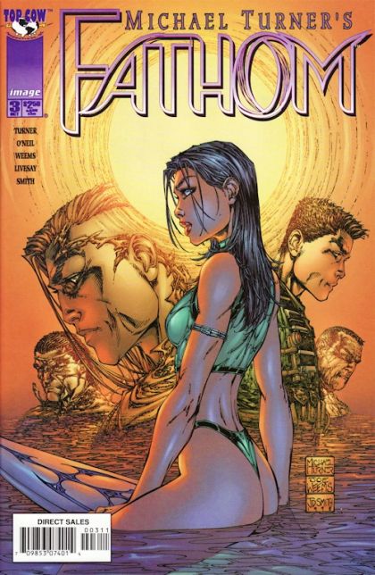 Michael Turner's Fathom Vol. 1 #3 – Michael Turner Regular Cover (Image, 1998)
