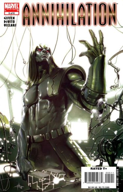 Annihilation #5 – Gabriele Dell'Otto Regular Cover (Marvel, 2006)