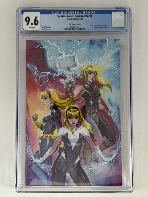 Spider-Gwen: Gwenverse #1 CGC 9.6 Blue Label Sabine Rich Exclusive Variant