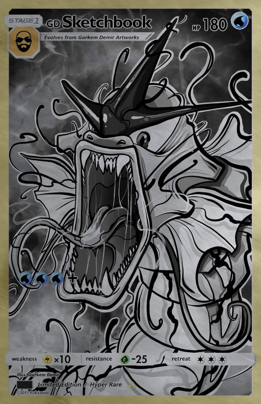 Gorkem Demir Sketchbook - Gyamized Cover C Metal Variant NYCC 2025 Knight Of Comics Exclusive