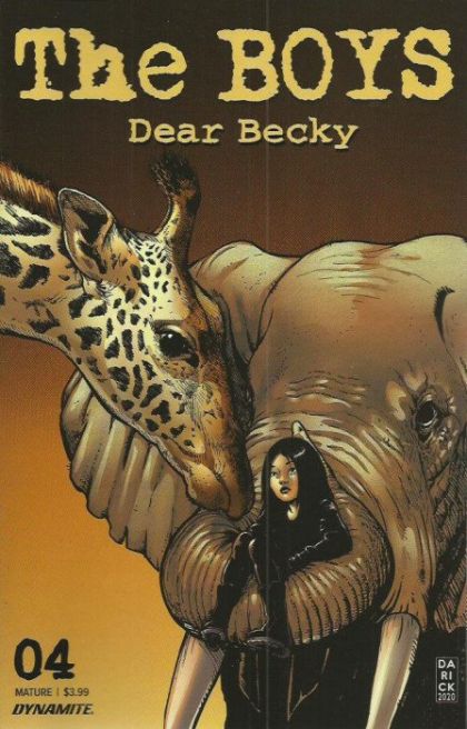 The Boys: Dear Becky #4 – Regular Darick Robertson Cover (Dynamite Entertainment, 2020)