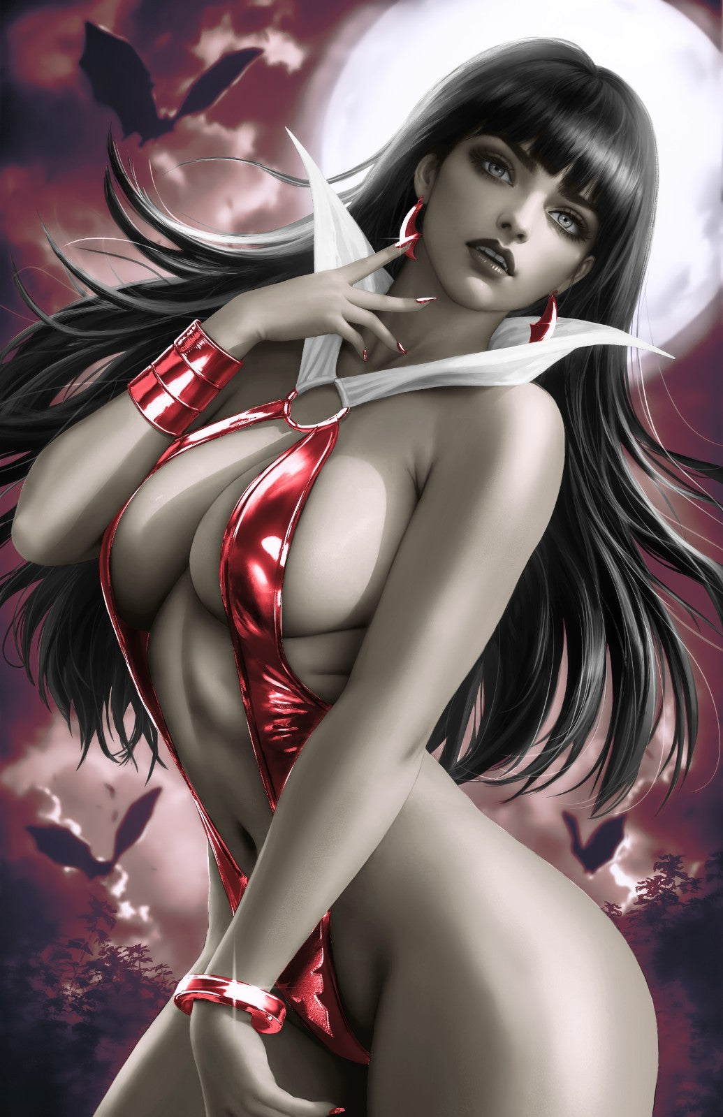 Vampirella Armageddon #5 - Danejo Cover C Virgin Variant Knight Of Comics Exclusive LTD 300