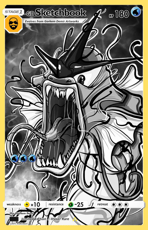 Gorkem Demir Sketchbook - Gyamized Cover C Variant NYCC 2025 Knight Of Comics Exclusive