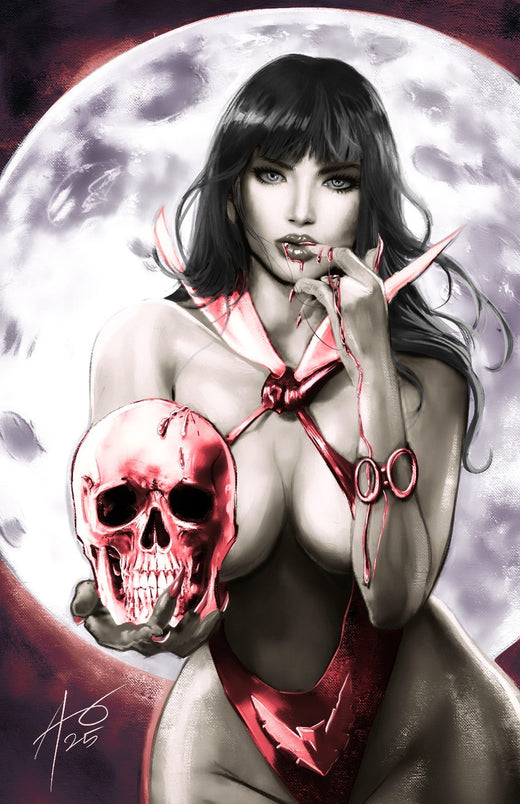 Vampirella Halloween Horror #1 - Rudy AO Cover C NYCC 2025 Exclusive Knight Of Comics Exclusive LTD 100