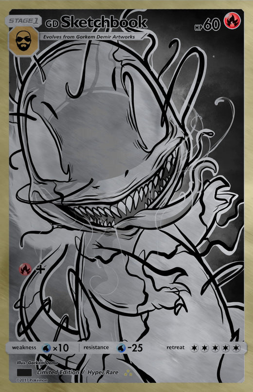 Gorkem Demir Sketchbook - Charmized Cover C Metal Variant NYCC 2025 Knight Of Comics Exclusive