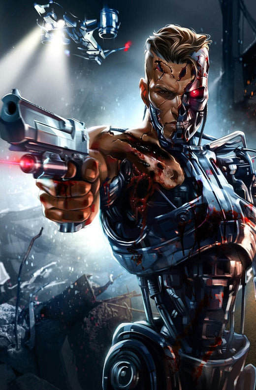 Terminator #1 - Katya Sinyukhina Cover A NYCC 2024 Knight Of Comics Exclusive LTD 600