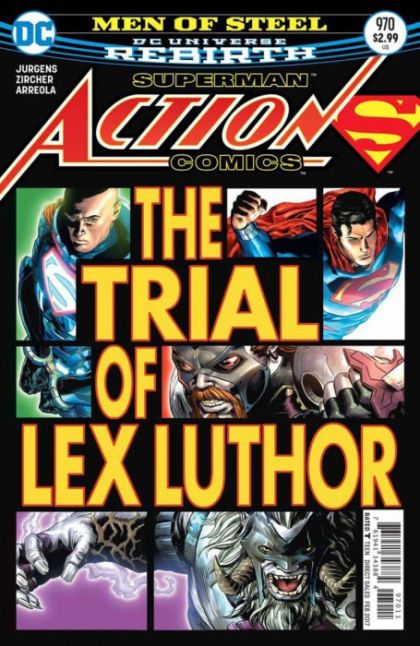 Action Comics Vol. 3 #970 – Regular Patrick Zircher Cover (DC, 2016)