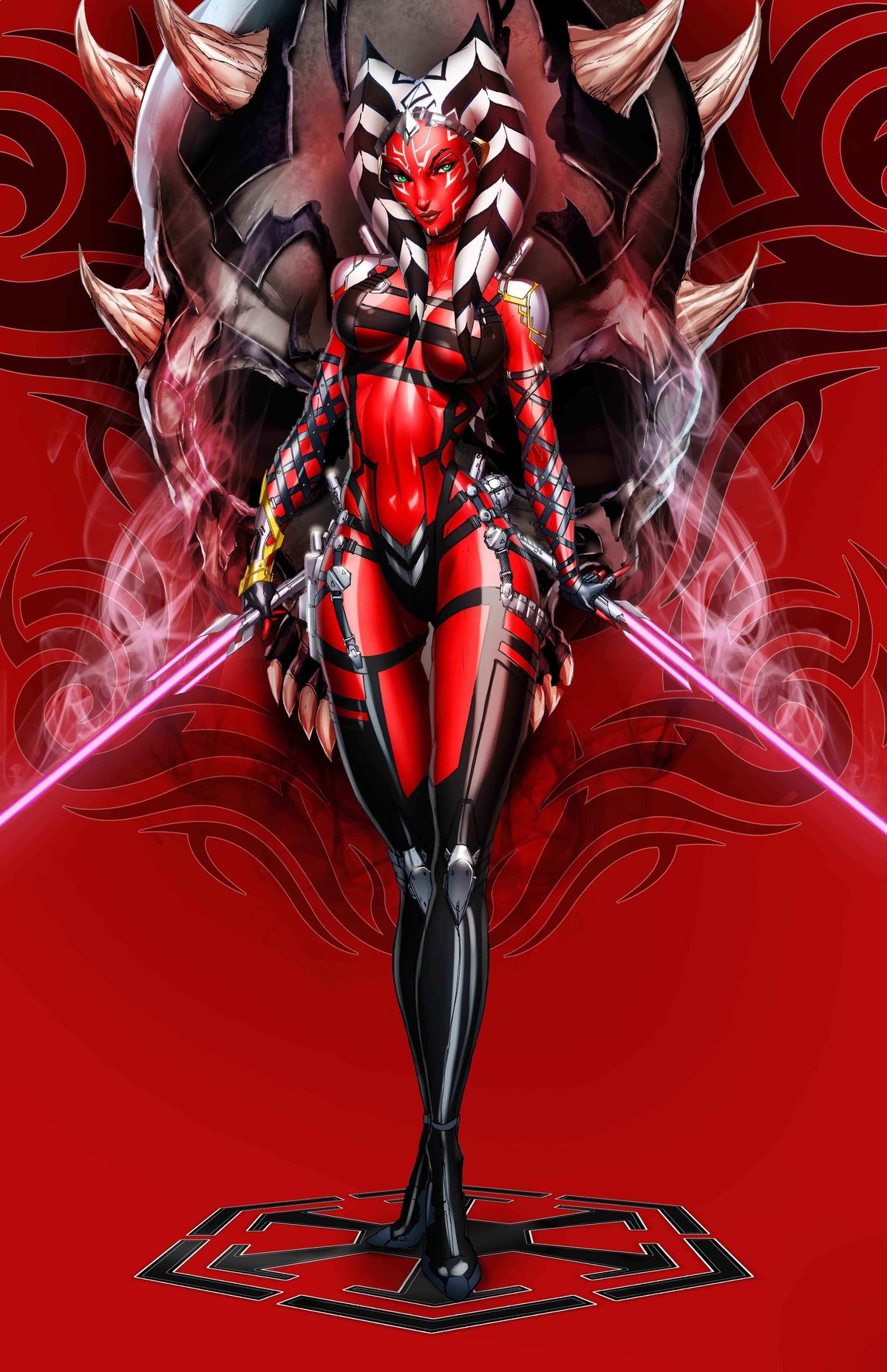 Ahsoka Sith Standing Print
