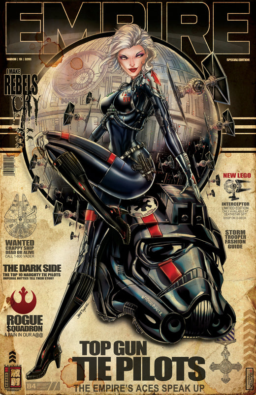 Retro Tie Fighter Print