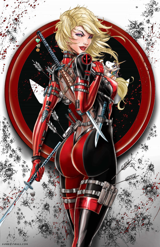 Lady Deadpool Print