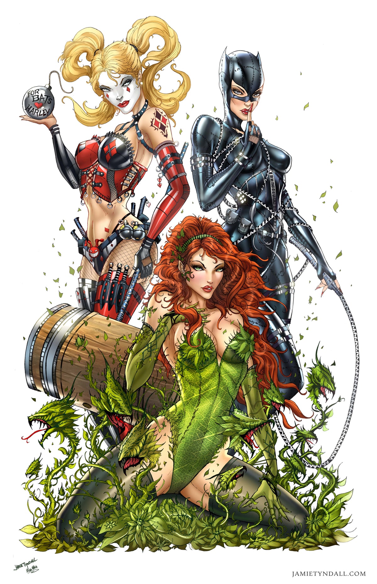 Gotham Sirens Print