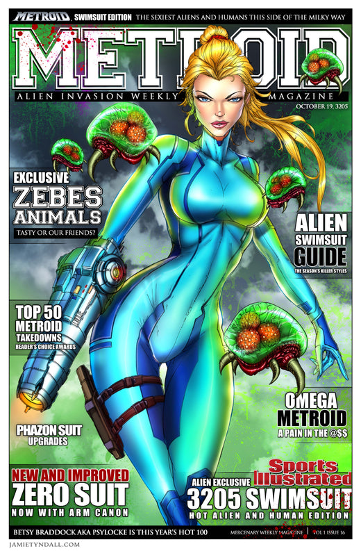 Metroid Print