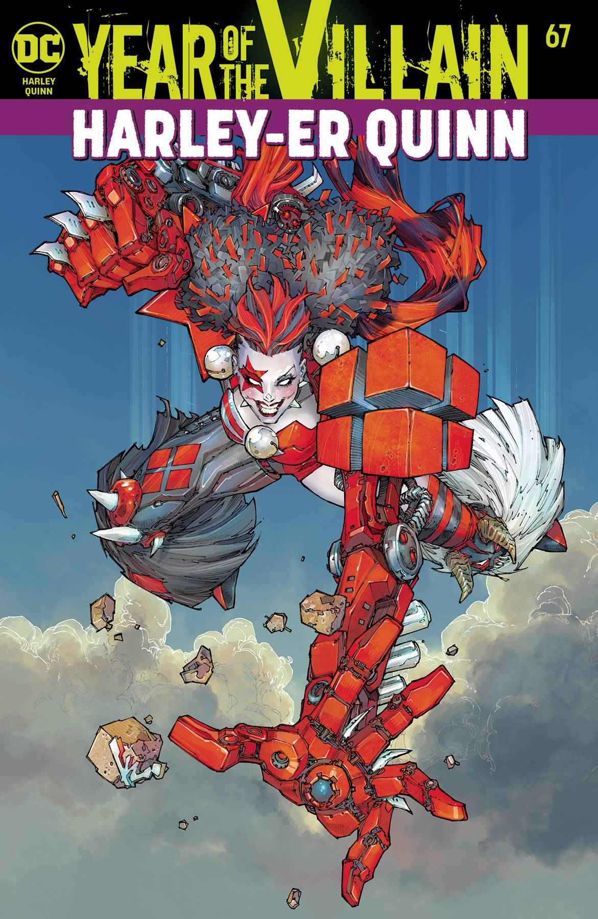 Harley Quinn #67 — Year of the Villain — Acetate Cover
