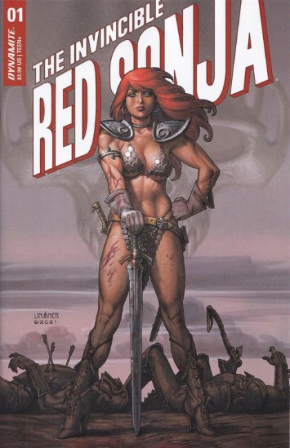 The Invincible Red Sonja #1 – Joseph Michael Linsner Variant (Dynamite Entertainment, 2021)