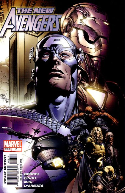 New Avengers Vol. 1 #6 – Regular David Finch Cover (Marvel, 2005)