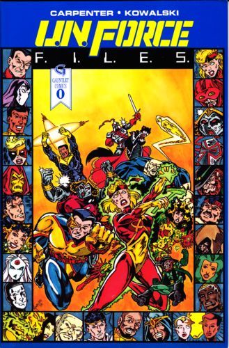 U.N. Force Files #0 (Caliber, 1993)