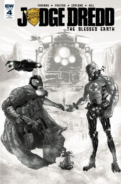 Judge Dredd: The Blessed Earth #4 – 10 Copy Incentive (IDW Publishing, 2017)