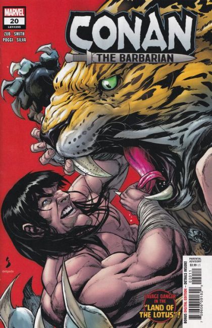 Conan the Barbarian Vol. 3 #20 – Geoff Shaw & Edgar Delgado Cover (Marvel, 2021)