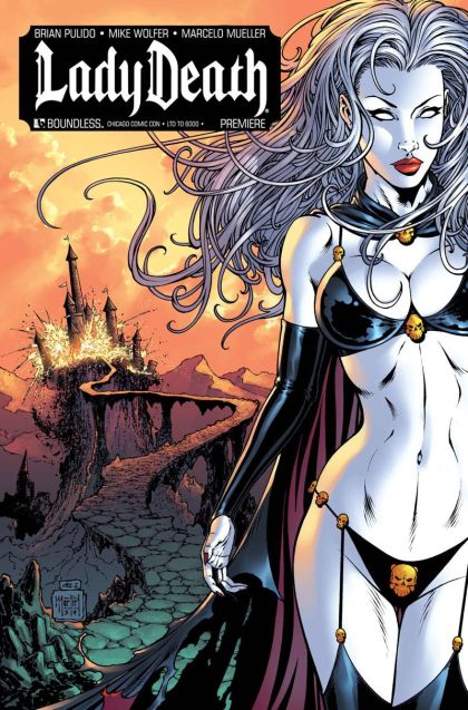 Lady Death Premiere # – Chicago Comic Con 2010 Variant Cover. Limited to 5000. (Avatar Press, 2016)