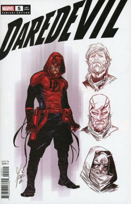 Daredevil Vol. 7 #5 – Incentive Marco Checchetto Design Variant (Marvel, 2022)