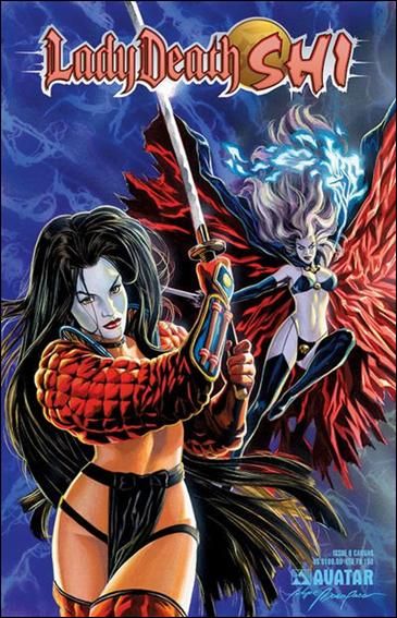 Lady Death & Shi #0 – Canvas Cover - LTD to 150 (Avatar Press, 2007)