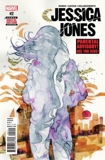 Jessica Jones #2 – Regular David Mack Cover (Marvel, 2016)