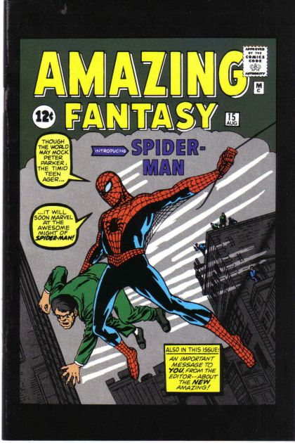 Amazing Fantasy Vol. 1 #15 – 2001 "First Appearances" Action Figure Toybiz Reprint (Marvel, 2001)