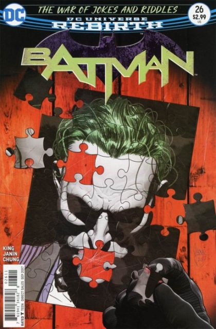 Batman Vol. 3 #26 – Mikel Janin Regular Cover (DC, 2017)