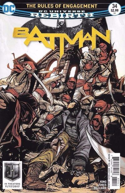 Batman Vol. 3 #34 – Joelle Jones Regular Cover (DC, 2017)