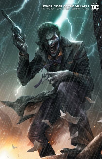 Joker: Year Of The Villain #1 – Frankie's Comics Exclusive Francesco Mattina Variant Minimal Trade Dress Cover (Limited to 1000 Prints) (DC, 2019)