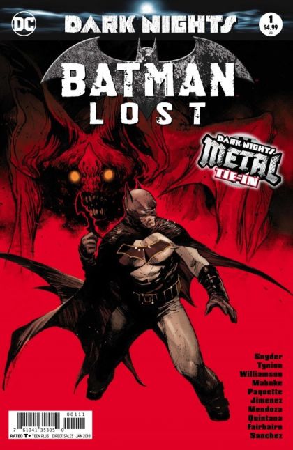 Batman: Lost #1 – Regular Olivier Coipel & Dave Stewart Foil-Stamped Cover (DC, 2017)