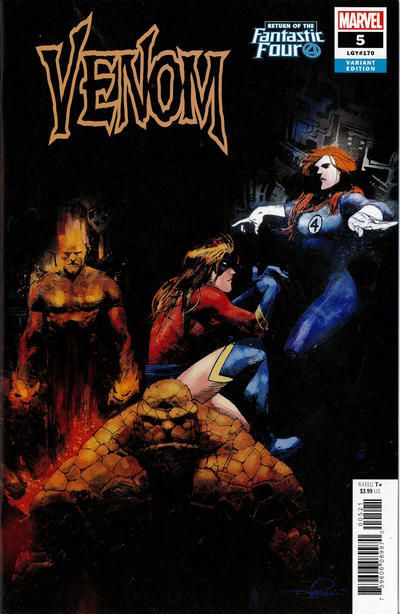 Venom Vol. 4 #5 – Variant Gerardo Zaffino Return Of The Fantastic Four Cover (Marvel, 2018)