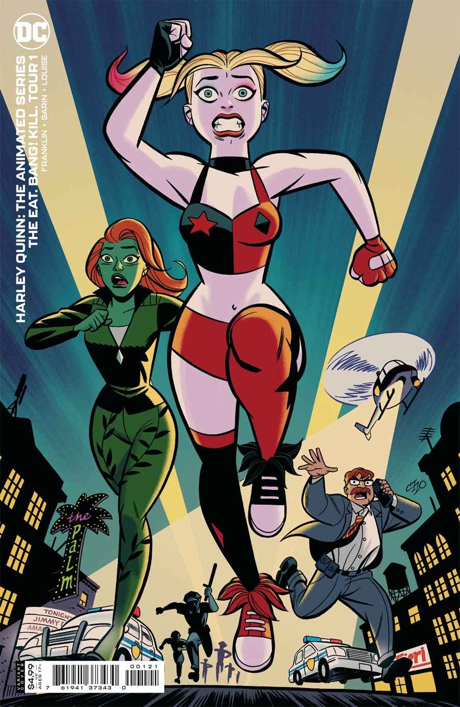 Harley Quinn: The Animated Series — The Eat, Bang! Kill. Tour #1 — Michael Cho Cardstock Variant