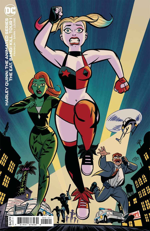 Harley Quinn: The Animated Series — The Eat, Bang! Kill. Tour #1 — Michael Cho Cardstock Variant